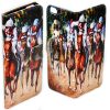 Horse Theme Print Flip Case Mobile Phone Cover