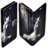 Wolf Wolves Theme Print Flip Case Wallet Mobile Phone Cover