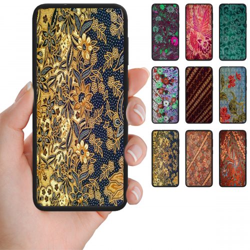 Batik Print Pattern Back Case Mobile Phone Cover