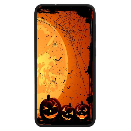 Halloween Print Theme Back Case Mobile Phone Cover