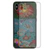 Aboriginal Art Print Theme Tempered Glass Back Case Mobile Phone Cover