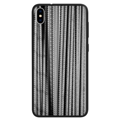 Steel Metal Iron Print Pattern Mobile Phone Case for iPhone, Samsung, OPPO, Huawei