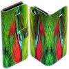 Colourful Bird Feather Print Pattern Flip Case Mobile Phone Cover