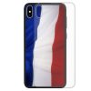 France National Flag Print Theme Tempered Glass Phone Cover for iPhone, Samsung, OPPO, Huawei