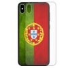 Portugal National Flag Print Theme Tempered Glass Phone Cover for iPhone, Samsung, OPPO, Huawei
