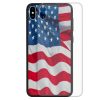 United States of America National Flag Print Theme Tempered Glass Phone Cover for iPhone, Samsung, OPPO, Huawei