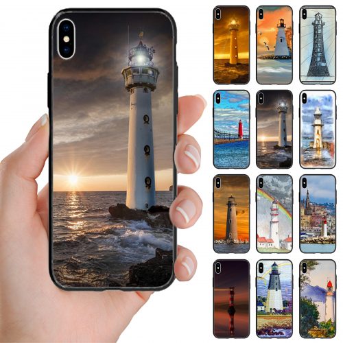 Lighthouse Tower Theme Print Back Case Mobile Phone Cover