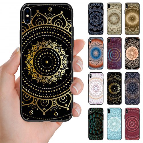 Mandala Print Pattern Back Case Mobile Phone Cover