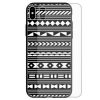 Navajo Theme Pattern Tempered Glass Printed Back Case Mobile Phone Cover