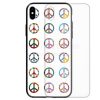 1970s Retro Vintage Theme Print Tempered Glass Back Case Mobile Phone Cover