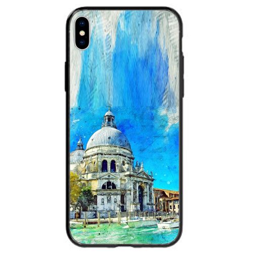 Venice Italy Santa Maria Della Salute Theme Print Back Case Mobile Phone Cover